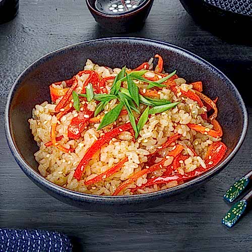 Рис с овощами