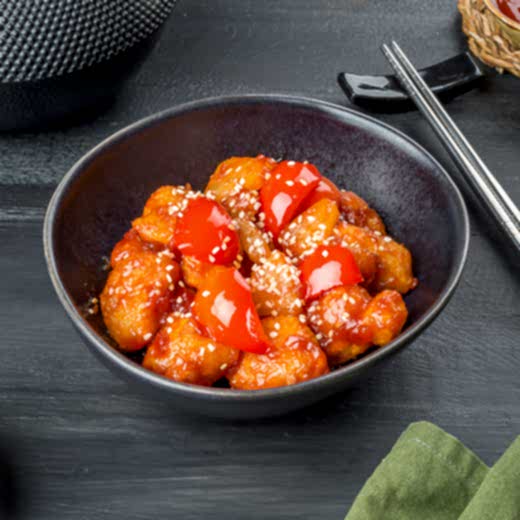 Свинина в кисло-сладком соусе