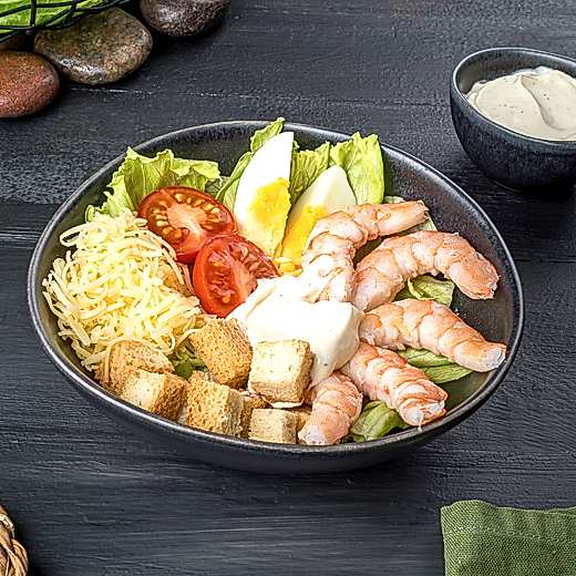 Цезарь с креветками